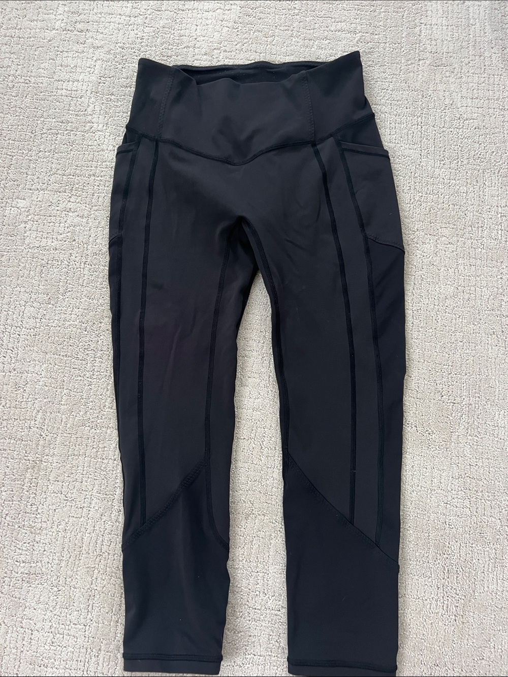 lululemon athletica Black High-Rise Pocket Leggings